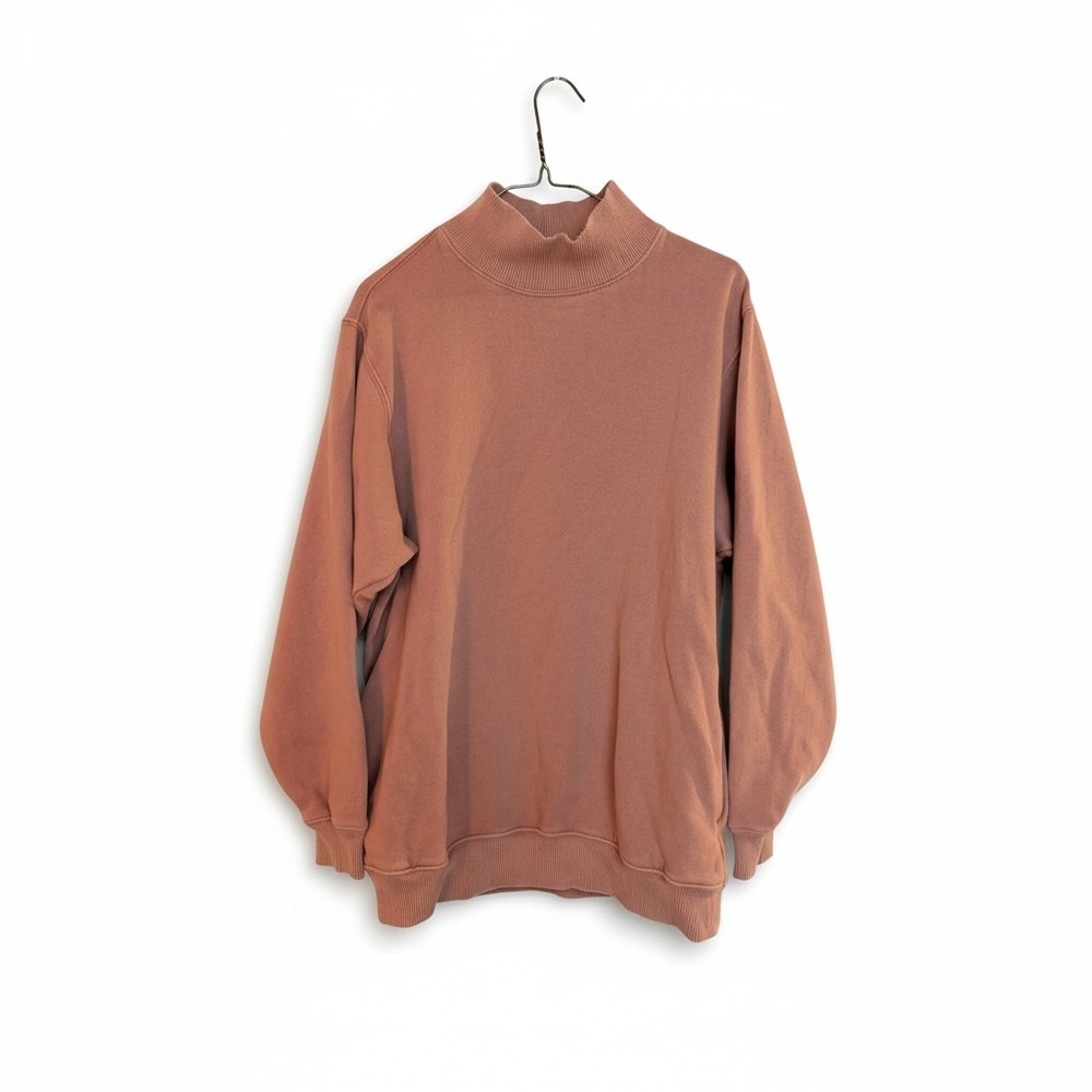 Aerie Mock Neck Sweatshirt | Women’s XS | Soft Fleece Pullover with Pockets